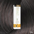 One N' Only Demi Permanent Hair Color - Permanent Hair Dye Made with Argan Oil - Delivers Rich, Accurate Tones with Gray Coverage - Improves Moisture & Elasticity - 3N Dark Natural Brown (3 oz)