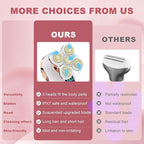 Electric Razors for Women Legs Travel : Rechargeable Waterproof Razor Trimmer for Womens - Dry Wet Electric Shaver for Women - Pro Portable Personal Body Shaver