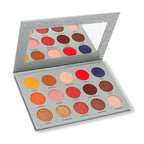 | 15 color pigmented blendable eyeshadow palette