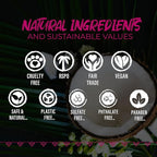 Viori Chamomile Rose Essential Oil Shampoo Bar Made with Rice Water - Handcrafted All Natural Shampoo Bars - Sulfate Free