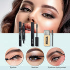 All in One Makeup Kit for Women Full Kit Includes Palette Foundation & Face Primer, Makeup Brush Makeup Sponge, Eyebrow Soap, Winged Eyeliner Stamp 20 Colors Eyeshadow Gift Set for Women, Girls & Teen