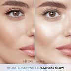 Strobe Cream - Silver | with Shea Butter & Hyaluronic Acid | Hydrating & Illuminating Makeup | for Radiant Dewy Skin | 1.01 Fl Oz (30ml)