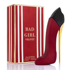Bad Girl Velvet for Women Eau De Parfum 3.4 fl Oz- Sweet, Warm & Powdery Tone - Combination of Tonka Bean, Vanilla & Praline - Free of Paraben, Vegan & Cruelty-Free - Elegant 100ml bottle