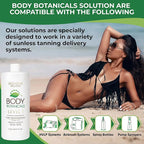 Professional Sunless Tanning Spray Tan Solution, Organic Essential Oils, Airbrush Formula, 33.8 Fl Oz. (Level 1 (7% DHA))