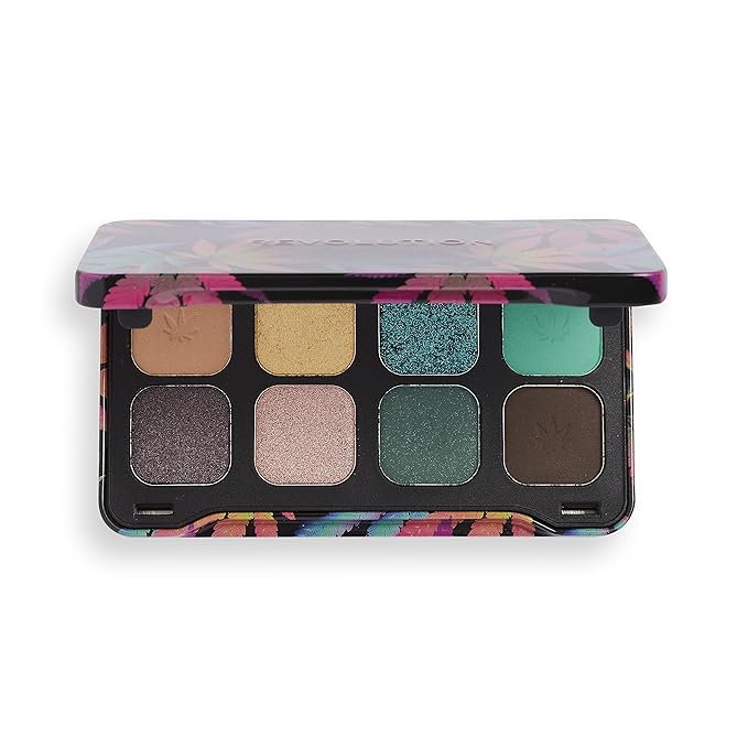 Makeup Revolution, Forever Flawless Dynamic, Eyeshadow Palette, Chilled, 8g