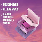 Maybelline New York Shadow Blocks Shadow Blocks Eyeshadow Palette, Stacked Eye Shadow Trio, North 3rd & Bedford Ave, 0.08 oz