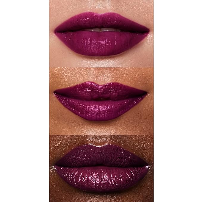 e.l.f. O Face Satin Lipstick, Richly Pigmented, Nourishing & Long-Lasting Creamy Lipstick, Infused With Jojoba, Vegan & Cruelty-Free, Untamed