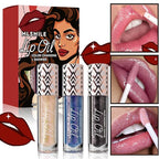 3Pcs Boss Up Color Changing Lip Oil, Shimmering Lip
