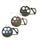 Mallofusa Portable 5 Colors Eye Shadow Palette Trendy 7oz