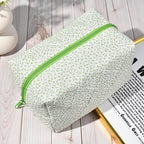 Soidram floral makeup bag quilted