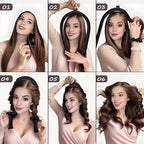 Satin Heatless Curling Set - Hair Rollers for Curls Heatless Hair Curlers & Hot Rollers Hair Curlers to Sleep in Curling Rod Headband Curler (Dreamy Starry Sky)