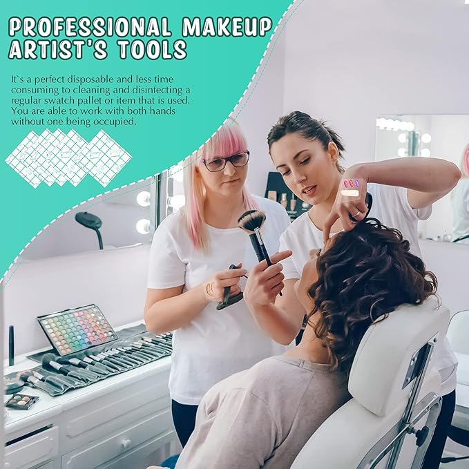 50 Pieces Hand Palette, Single Use Makeup Hand