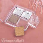 Framendino, 4 Sets Acrylic Empty Eye Shadow Pallet