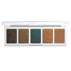 wet n wild Color Icon Eyeshadow Makeup 5 Pan Palette, Matte, Shimmer, Metallic, Long Wearing, Rich Buttery Pigment, Cruelty Free - My Lucky Charm
