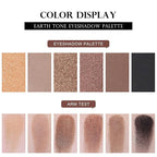 Naked Eyeshadow Palette, 12 Natural Nude Colors Longwearing