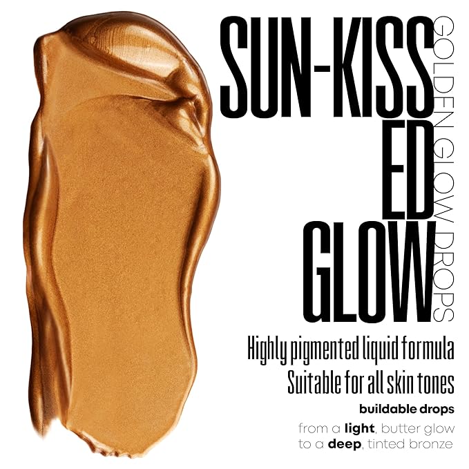 W7 Golden Glow Drops - Liquid Bronzing Drops For Flawless Skin & A Radiant Finish