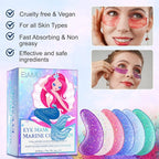 Under Eye Patches(18 Pairs) for puffy eyes - Eye Mask with Natural Marine Collagen, Diminish dark circles, Wrinkles, Hyaluronic Acid - Anti-Aging Under Eye Mask for Face Care