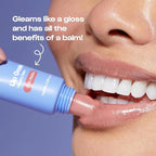 Alleyoop Glossy Lip Balm - Lip Goals, Rose & Shine (Sheer Dusty Rose) - Hydrating & Moisturizing Lip Care for Cracked Lips - Natural Plumping Lip Moisturizer That Smooths, Soothes, & Protects - Vegan