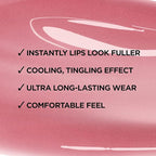 L'Oreal Paris Infallible Pro Gloss Plump Lip Gloss with Hyaluronic Acid, Long Lasting Plumping Shine, Lips Look Instantly Fuller and More Plump, Mirror, 0.21 fl. oz.