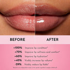 Women's Forget The Filler Lip Plumper Line Gloss, Nudie, Pink, 0.11 Fl Oz (Pack of 1)