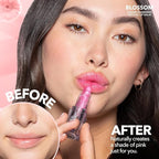 Blossom Moisturizing Color Changing Shimmering Lip Blush