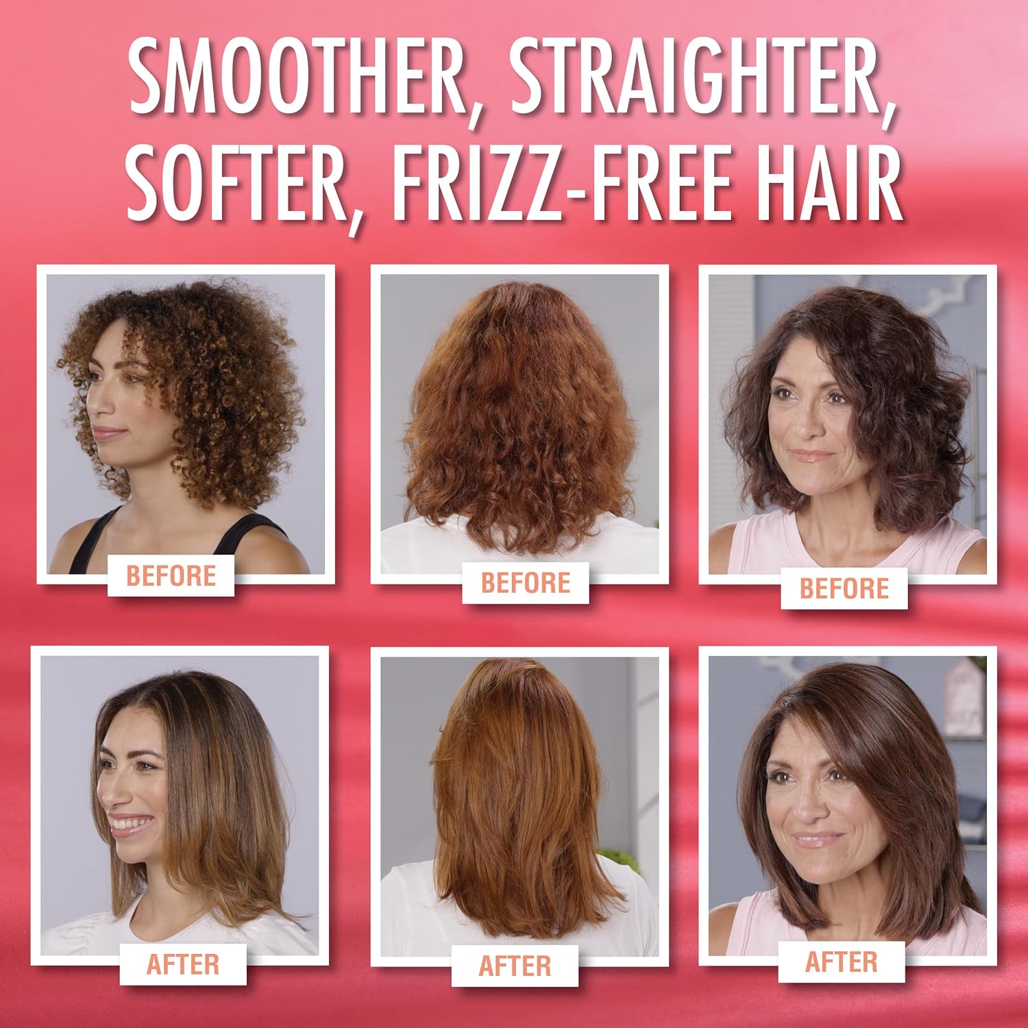 Keratin Hair Treatment, 4 oz | Frizz Control, Formaldehyde Free, Salon Quality, Smoothing Treatment, Long Lasting, Cream for All, Frizzy, Curly, Dry, Damaged Hair