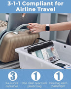 Bagsmart tsa approved toiletry bag,