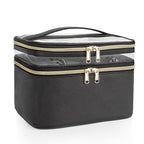 Makeup bag, double layer cosmetic