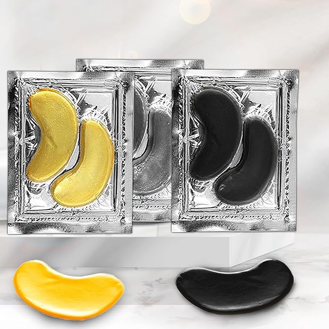 Under Eye Anti-Aging Eye Mask Collagen Patch Treatment for Minimizing Wrinkles, Puffy Eyes, Eye Bags, Dark Circles, Fine Lines Under the Eye, Looking Less Tired, Revitalizing, Moisturizing and