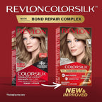 Revlon ColorSilk with Bond Repair Complex, Blonde Permanent Hair Color, 100% Gray Coverage, Ammonia Free Hair Dye, Vegan Keratin, 60 Dark Ash Blonde (Pack of 3)