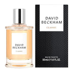 David Beckham Classic Eau de Toilette 1.6 fl oz (Pack of 1), Notes of Lime, Mint, and Amber, Men's Fragrance, Long Lasting, Everyday Fragrance, Travel Size
