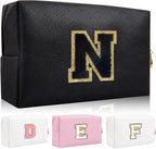 Personalized initial letter patch makeup