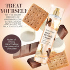 Bodycology Long-Lasting Fragrance Body Mist, Cozy Fireside S'more, 8 fl oz