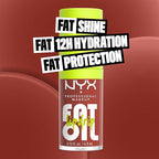 NYX PROFESSIONAL MAKEUP Fat Oil Lip Drip, Moisturizing, Shiny and Vegan Tinted Lip Gloss - Splash of Cream (Honey Nude)