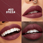 FOCALLURE Ultra Chic Matte Lipstick,Rich Vitamin E Lip Crayon,Lightweight Matte Color without Drying or Fading,Long Lasting Waterproof Lips Makeup,STIZZA