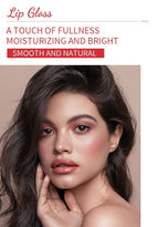 MAEPEOR Moisturizing Lipgloss Set 6PCS Smooth Hydrating Lip Gloss Neutral Nude Nourishing Glossy Lipgloss for Women and Girls (Moisturizing, 6PCS Set A)