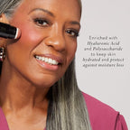 LAURA GELLER NEW YORK Serum Blush Tint, Lightweight Liquid Blush for Cheeks, Weightless Watercolor Sheer Finish, Graceful Guava