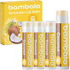 4-Pack Coconut SPF 15 Lip Balm