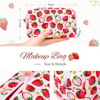 Soidram pink makeup bag quilted