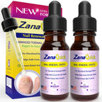 ZanaQuick Extra Strength Toenail & Fingernail Repair Drops - Nail Care Renewal for Thick, Damaged & Discolored Nails - 2 Pack
