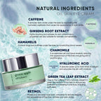 Retinol Eye Cream for Dark Circles & Puffiness, Reduce Fine Lines and Wrinkles, Dark Circle Under Eye Treatment Cream, 1% Caffeine, 2% Retinol, Korean Skin Care, 0.7 Fl Oz