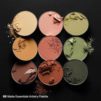 Morphe 9B Matte Essentials Artistry Palette - Warm Toned Makeup Palette - Highly Pigmented Matte Eye Makeup with a Blendable & Buildable Formula (0.35 oz)