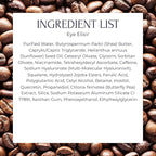 Tru Alchemy Eye Elixir Cooling Eye Treatment Cream - Dark Circle Eye Cream for Puffiness and Bags Under Eyes - Caffeine, Hyaluronic Acid, Vitamin C