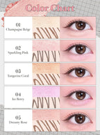 CORALHAZE Idol AEGYO-SAL Maker 01 Champagne Beige, 2-in-1 Under-Eye Highlighter and Contour Liner for Bright, Voluminous Eyes, Long-Lasting, Smudge-Proof Shimmer Stick with Natural Glow, Korean Beauty