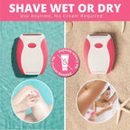 Electric Razors for Women, Shaving Machine for Private Area, Womens Electric Razor for Smooth Grooming, Female Bikini Trimmer Women for Pubic Hair, Lady Bikini Shaver (Color Varies)