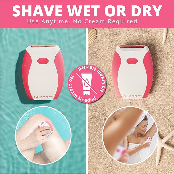 Electric Razors for Women, Shaving Machine for Private Area, Womens Electric Razor for Smooth Grooming, Female Bikini Trimmer Women for Pubic Hair, Lady Bikini Shaver (Color Varies)