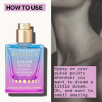 Pacifica Dream Moon Womens Spray Perfume 1 fl oz – Long-Lasting Floral Woody Fragrance for Her - Rose, Patchouli, Sandalwood – 100% Vegan, Cruelty-Free, Phthalate-Free Fragrance