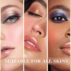 Cream Blush Stick with Brush and Makeup Sponge,Waterproof Multi Cream Makeup Stick,Lightweight,Long-lasting,2 in 1 Multi Blush for Cheeks & Lip Tint & Eyeshadow K