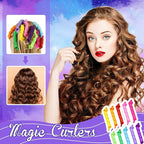 Yilloog 40 Pieces Hair Curlers Kit Heatless Spiral Curlers Tools with 2 Styling Hooks and 1 Storage Bag Multicolor Magic Curls Rollers for Women Long Medium Short Hair Classic Style