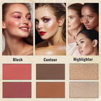 UCANBE Eyeshadow Makeup Palette 86 Colors, Matte Black